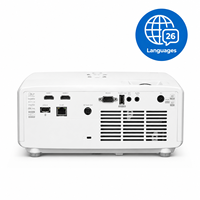 Technologie de décodage 4K Optoma JEV9012 Projecteur laser 4K UHD 4500 lumens avec lecture fluide et médias domestiques