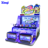 Machine d'arcade de tir à l'eau à monnayeur pour 4 joueurs, jeu vidéo de tir à l'eau, vente chaude directe usine