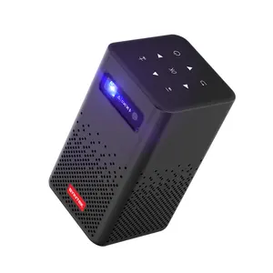 뜨거운 판매 BYINTEK P20 미니 Pico 휴대용 프로젝터 4K 스마트 안드로이드 와이파이 디스플레이 Proyector 홈 모바일 사무실 사용 비머