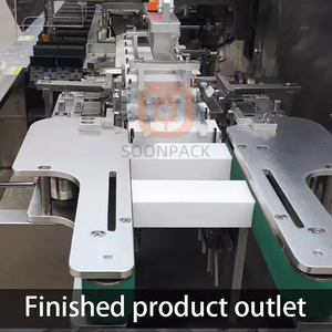 Otomatik kartonlama gebelik testleri prezervatif karton kutu paketleme makinesi poşet kutu ambalaj karton makinesi - Product Image 2