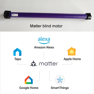 Tende a Rullo Motorizzate Smart Matter Over Thread, Tende a Rullo con Motore Ricaricabile, Controllo Intelligente - Product Image 5