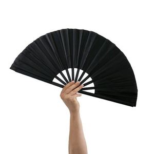Custom Personalized Blank Printed Folding Large Bamboo Clack Fans for Sublimation Hand Clacking Fans - Product Image 6