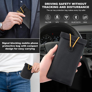 Bolsa Faraday <span class=keywords><strong>para</strong></span> Teléfono, Bloqueadora de Señales, Anti-Radiación, Anti-Robo, Protección RFID <span class=keywords><strong>para</strong></span> Teléfono <span class=keywords><strong>Celular</strong></span>, Llaves de Auto, Tarjetas de Crédito - Product Image 6