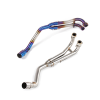 2008-2016 acier inoxydable 51mm moto échappement avant tuyau pour YAMAHA TMAX500 530 en-tête tuyau lien avant mi lien tuyau d'échappement