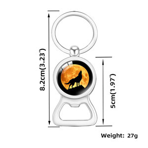 Nuovo Design 2026: Apribottiglie Portachiavi in Metallo a Forma di <span class=keywords><strong>Lupo</strong></span> Lunare, Creativo, Durevole e alla Moda, per Uso Quotidiano, Regalo Promozionale per Feste - Product Image 6