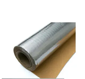 Il foglio di alluminio industriale del fornitore della cina rotola il rivestimento di alluminio dell'isolamento del rotolo del foglio di alluminio fsk per il tubo per la francia