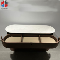 Français Design Art Élégant Luxe Multi-fonction Marbre Top Restaurant Buffet Restaurant Meubles Buffet Design