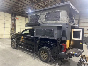 Caravane Cellule <span class=keywords><strong>4x4</strong></span> en Aluminium pour Pickup, Aventure en Plein Air Safari, Camping-Car Tout-Terrain à Vendre avec Conception de Carrosserie Gratuite - Product Image 1