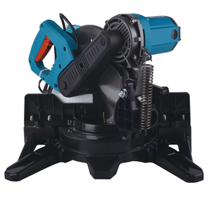 Sierra Ingletadora Compuesta Deslizante Industrial BIYOTI de 10 Pulgadas, Sierra Ingletadora Eléctrica de Aluminio para Cortar Metal - Product Image 5