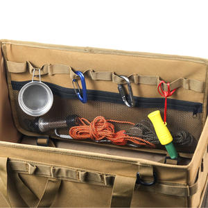 Bolsa de almacenamiento multifuncional portátil para exteriores, para utensilios de cocina, campamentos, picnics, artículos diversos, resistente a la intemperie y conveniente. - Product Image 2