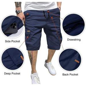 2025 Pantalons de jogging de gymnastique décontractés pour hommes et shorts cargo - Product Image 3