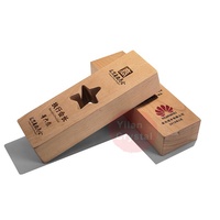 Trofeo de Madera de Haya al por Mayor, Listo para Enviar, Popular, con Base y Logotipo Serigrafiado, Ideal para Regalo de Oficina