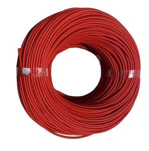 Nhiệt độ cao sợi thủy tinh sleeving ô tô nhiệt lá chắn tay áo Silicone tráng Dây Cách nhiệt ống dòng cáp khai thác bọc - Product Image 5