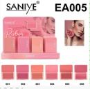 Palette de fard à joues Saniye, crème mate, haute pigmentation, maquillage pour le visage, taille standard, EA005, teint moyen - Product Image 1