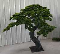 Árbol de Pino Chino Artificial para Decoración de Entrada, Hogar u Oficina