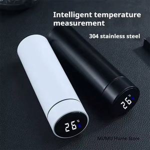 Bouteille d'eau isotherme en acier inoxydable personnalisée avec affichage LED de température et capteur sonore, modèle 2026, vente en gros, classement supérieur - Product Image 2