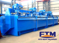 Usine de réservoir de flottaison Machine de cellule de flottation à haute efficacité, équipement de séparateur de flottation pour l'or