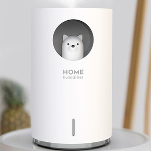 Diffuseur D'air <span class=keywords><strong>2021</strong></span> Blanc Mini Portail Brume Fraîche Ultrasonique USB Nano LED Lumière Voiture Humidificateur De Tasse - Product Image 5