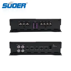 Suoer CA-1500D 1通道功率D类放大器汽车D类单块放大器汽车音频放大器