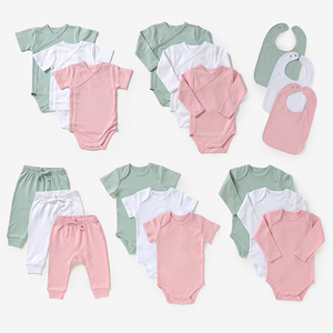 Nueva Serie para Bebés 2026, Conjuntos de Ropa para Recién Nacidos, Pantalones, Baberos - Product Image 1