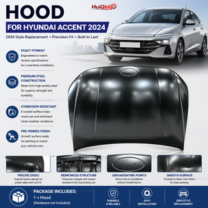 Cofano Motore in Ferro per <span class=keywords><strong>Hyundai</strong></span> ACCENT 2024, Ricambio Carrozzeria, Vendita Diretta dal Produttore - Product Image 3