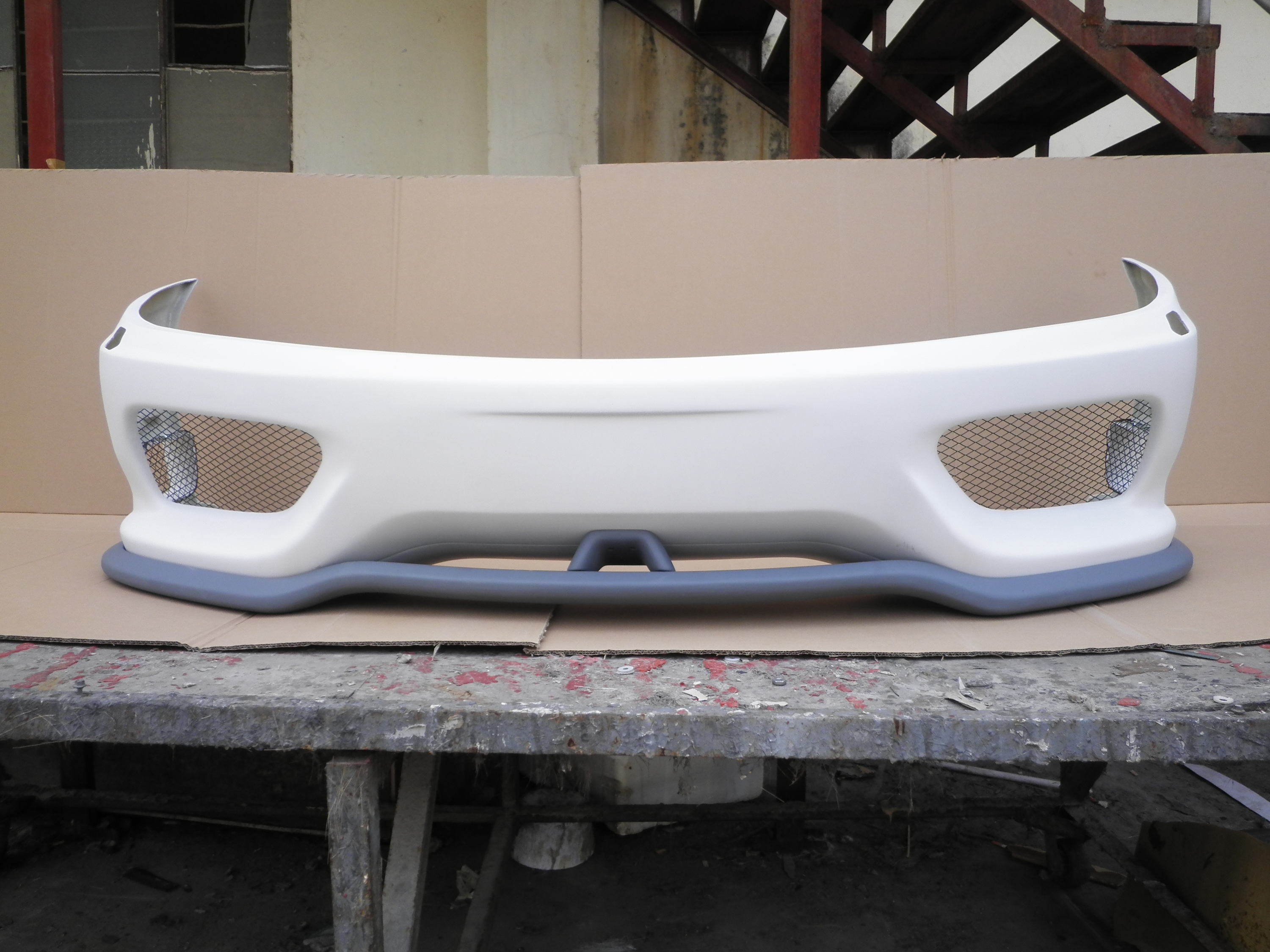 Ferrari 360 Front Bumper Lip - Hudes FRP Fitment
