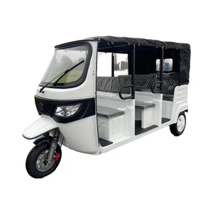 EEC COC Open Auto risciò 1000W potenza 60V batteria elettrica eco-friendly 3 ruote triciclo motorizzato per passeggeri - Product Image 3