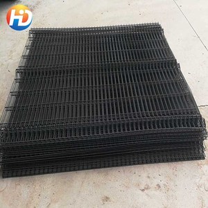 Grillage en <span class=keywords><strong>fer</strong></span> galvanisé HAODI 50x50x2.5mm 4ftx8ft 1220x2440mm, panneau de clôture en treillis soudé à mailles carrées - Product Image 3