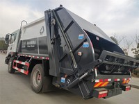 Vente d'usine camion compacteur à ordures 12 Cbm neuf ou usagé 4*2 prix du camion à ordures compressé