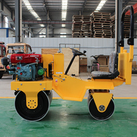 Rouleau de route vibrant de machine portative de compacteur de sol et d'asphalte