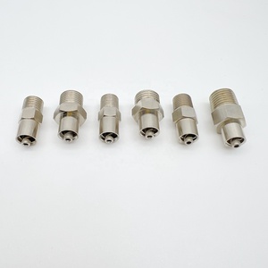 Adattatori Luer Lock in Metallo M4 M5 M6 M8 M10 M12 <span class=keywords><strong>1</strong></span>/4-28 G1/8 G1/4 <span class=keywords><strong>1</strong></span>/4NPT <span class=keywords><strong>1</strong></span>/8NPT Filettatura Maschio-Maschio - Product Image 5