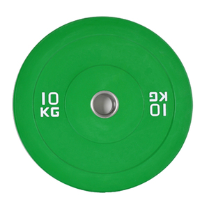 Juego de Discos de Pesas Calibrados con Revestimiento de Goma de 20 kg (45 lb) para Gimnasio FABA Sport Fitness, Discos de Goma Negros de 5-25 kg - Product Image 6