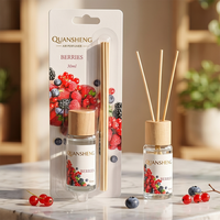 Coffret cadeau diffuseur à bâtonnets Chape 30ml, diffuseur à bâtonnets personnalisé, parfum d'ambiance pour la maison, diffuseur à bâtonnets design