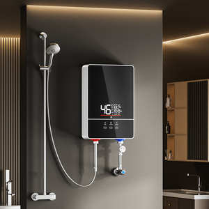 <span class=keywords><strong>220V</strong></span> 6000W salle de bain douche rapide réservoir thermostatique instantané moins Geyser chauffe-eau <span class=keywords><strong>électrique</strong></span> pour la maison - Product Image 1