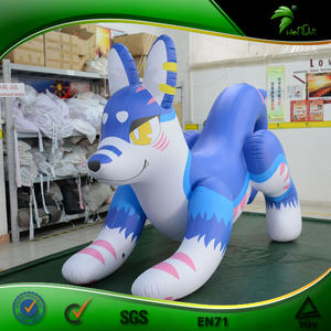 Husky-juguete inflable gigante, disfraz de perro de dibujos animados personalizado - Product Image 6