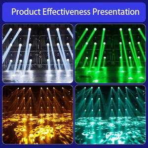 Barra <span class=keywords><strong>de</strong></span> Luz LED para Escenario, AC100-240V, Amplio Voltaje, 380W, 17kg <span class=keywords><strong>de</strong></span> Peso Neto, 13 Colores, Múltiples Patrones, Luz Ambiental Profesional para <span class=keywords><strong>Discoteca</strong></span> - Product Image 3