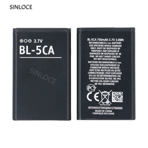 SINLOCE Vente en gros de batteries de téléphone portable de haute qualité pour <span class=keywords><strong>Nokia</strong></span> <span class=keywords><strong>1110</strong></span> 1680 1209/BL-5CA - Product Image 1