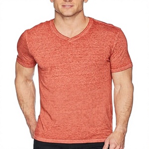 T-shirt Homme Col V 100% Coton GSM 160 Personnalisé avec Logo OEM – Vêtement d'été Doux de Haute Qualité à Prix Bas – MOQ - Product Image 6
