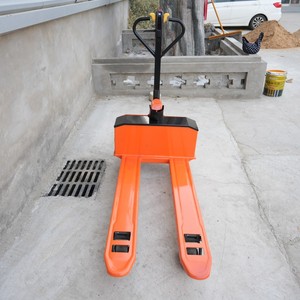 Production professionnelle <span class=keywords><strong>de</strong></span> chariots élévateurs électriques Équipement hydraulique Transpalette semi-électrique Marche électrique pour entrepôt - Product Image 3