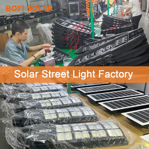 Đèn LED năng lượng mặt trời công suất cao cho sân ngoài trời & chiếu sáng đường phố Đèn pha siêu sáng không thấm nước cho sử dụng trong vườn & đường phố - Product Image 4