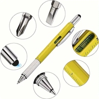 Stylets de poche polyvalents 6 en 1 Fournitures scolaires et professionnelles Papeterie Gel et stylo à bille Vente en gros Cadeaux de bienvenue pour les enseignants