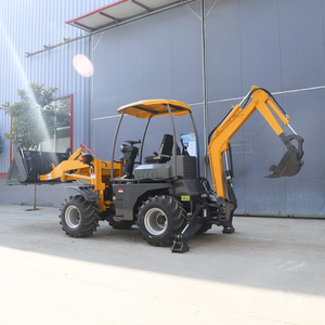 Retroexcavadora Telescópica de 4x4 con Ruedas Fengniao, Alto Momento de Carga, Hidráulica Rexroth, Motor Quancai 48V 219W, Uso Agrícola - Product Image 4