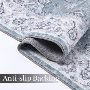 Alfombra con estampado digital 3D <span class=keywords><strong>de</strong></span> gran tamaño Boho Chic y Chic, alfombra persa <span class=keywords><strong>de</strong></span> estilo turco, alfombra lavable <span class=keywords><strong>de</strong></span> chenilla hecha a máquina - Product Image 6