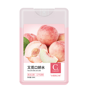 20ml taşınabilir ağız spreyi yenilebilir meyve lezzet nefes spreyi yağlayıcı gıda sınıfı malzeme - Product Image 2