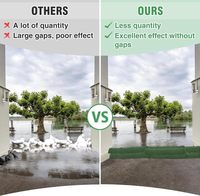 Sacs de sable épais réutilisables pour le contrôle des inondations de jardin et la gestion de l'eau de pluie Fournitures de jardinage