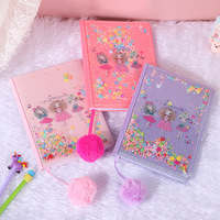 Joli carnet à paillettes licorne, carnet de notes coloré pour enfants, cadeau de dessin animé, carnet d'étudiant