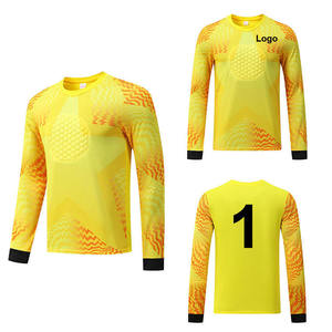 Maglia da <span class=keywords><strong>Portiere</strong></span> da Calcio Uomo 2026/27 di Alta Qualità Traspirante con Stampa a Trasferimento Termico e Logo Personalizzato Rossa - Product Image 5