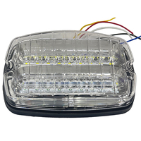Lampu Strobo LED 12V 24V Baru Bersertifikasi CE Kondisi Baru Merah Biru 6*4 Aksesoris Lampu Mobil untuk Truk