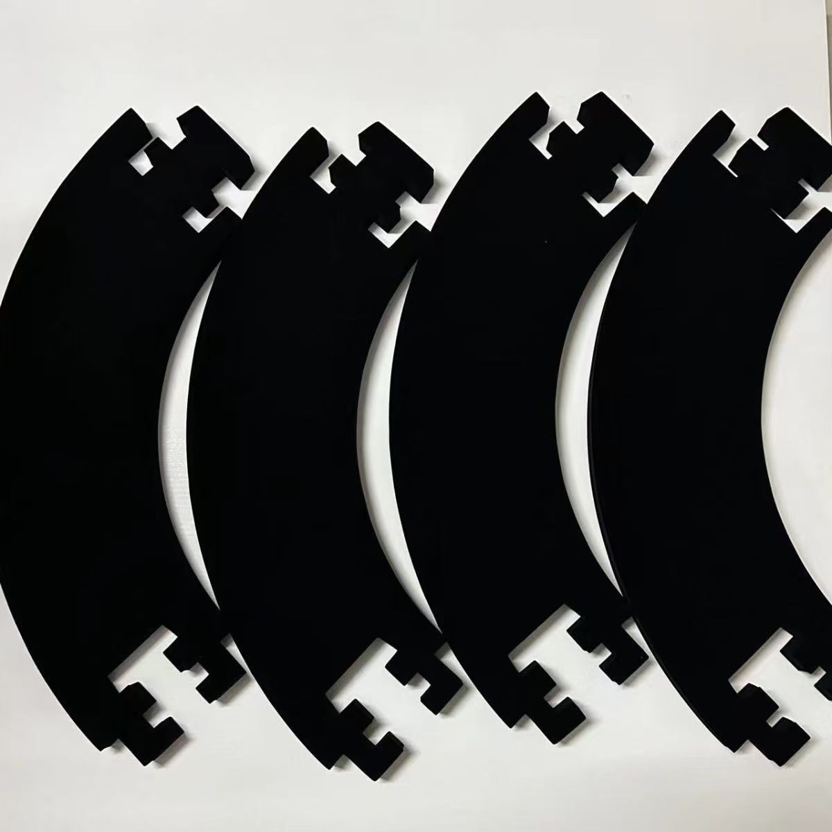 noir 710 * 710 * 30 mm non pelucheux