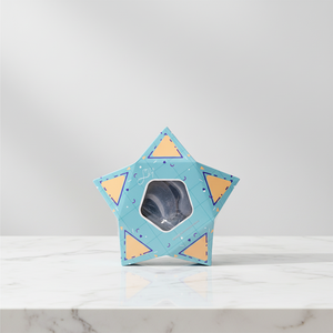 6 paia di patch vegani per il contorno occhi in confezione regalo a forma di stella - Cura della pelle illuminante e idratante di Lily Bath - Product Image 3